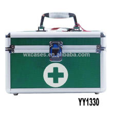 New arrival aluminum first aid kit box with different color options from China